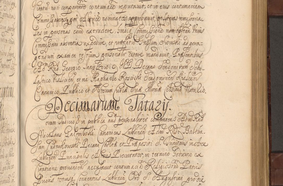 Zdjęcie nr 682 dla obiektu archiwalnego: Acta actorum episcopalium R. D. Andreae Trzebicki ab anno 1670 ad annum 1675 mensem Martinum acticatorum Volumen V