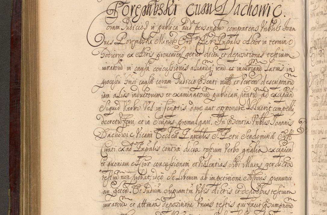 Zdjęcie nr 673 dla obiektu archiwalnego: Acta actorum episcopalium R. D. Andreae Trzebicki ab anno 1670 ad annum 1675 mensem Martinum acticatorum Volumen V