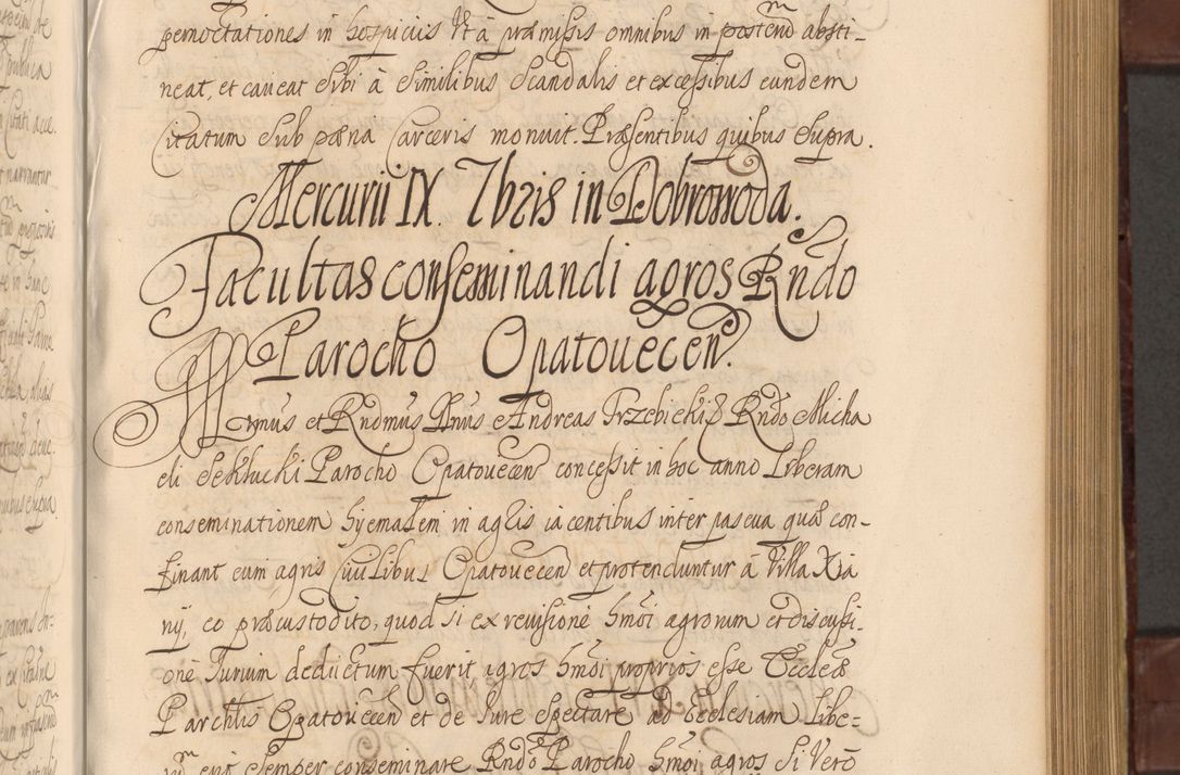 Zdjęcie nr 662 dla obiektu archiwalnego: Acta actorum episcopalium R. D. Andreae Trzebicki ab anno 1670 ad annum 1675 mensem Martinum acticatorum Volumen V