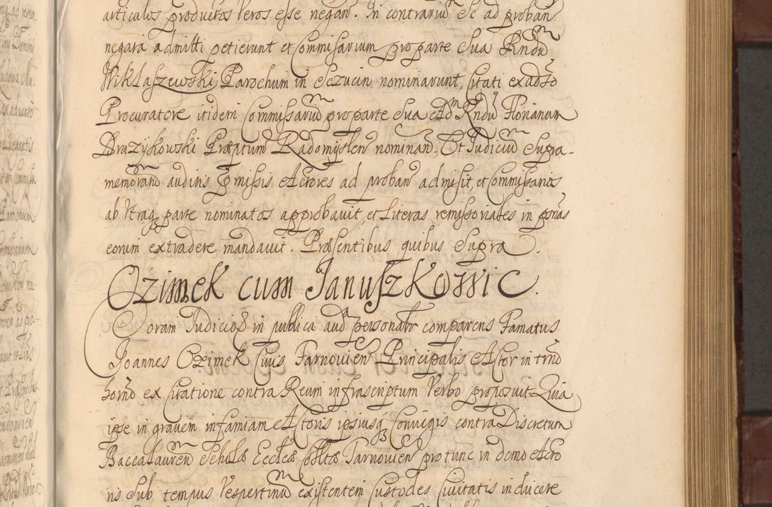 Zdjęcie nr 660 dla obiektu archiwalnego: Acta actorum episcopalium R. D. Andreae Trzebicki ab anno 1670 ad annum 1675 mensem Martinum acticatorum Volumen V