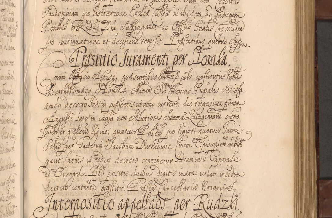Zdjęcie nr 658 dla obiektu archiwalnego: Acta actorum episcopalium R. D. Andreae Trzebicki ab anno 1670 ad annum 1675 mensem Martinum acticatorum Volumen V