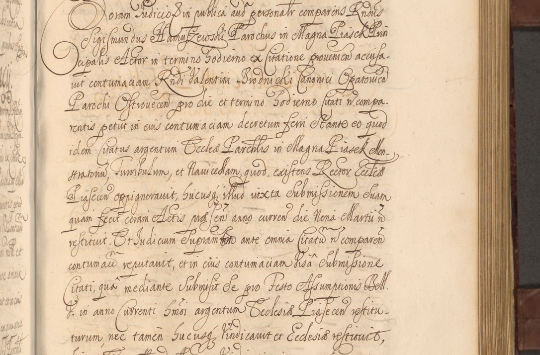 Zdjęcie nr 652 dla obiektu archiwalnego: Acta actorum episcopalium R. D. Andreae Trzebicki ab anno 1670 ad annum 1675 mensem Martinum acticatorum Volumen V