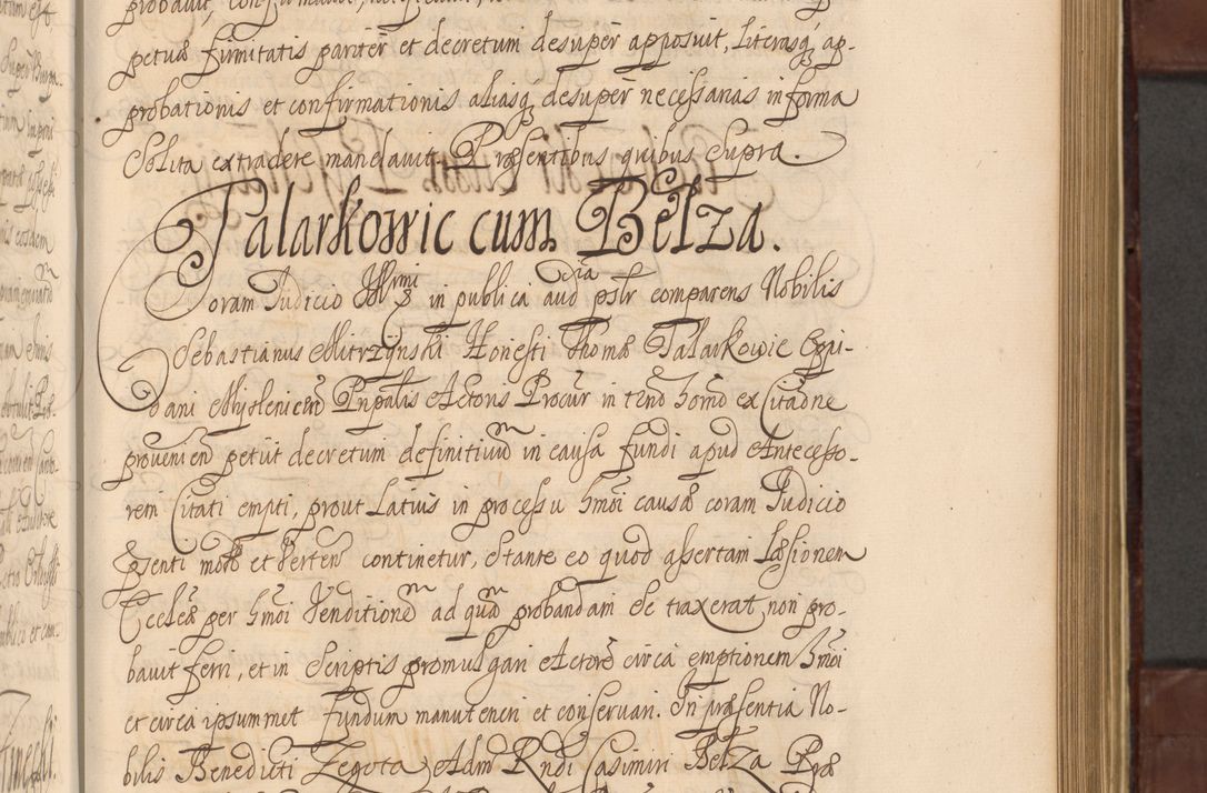 Zdjęcie nr 650 dla obiektu archiwalnego: Acta actorum episcopalium R. D. Andreae Trzebicki ab anno 1670 ad annum 1675 mensem Martinum acticatorum Volumen V