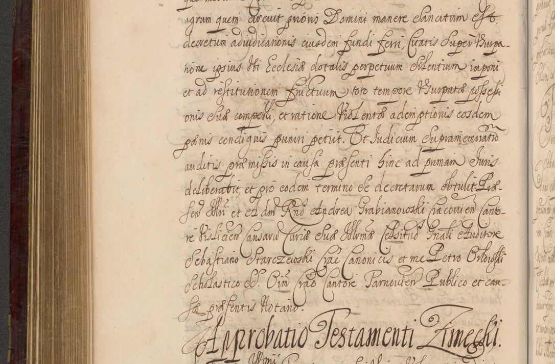 Zdjęcie nr 649 dla obiektu archiwalnego: Acta actorum episcopalium R. D. Andreae Trzebicki ab anno 1670 ad annum 1675 mensem Martinum acticatorum Volumen V