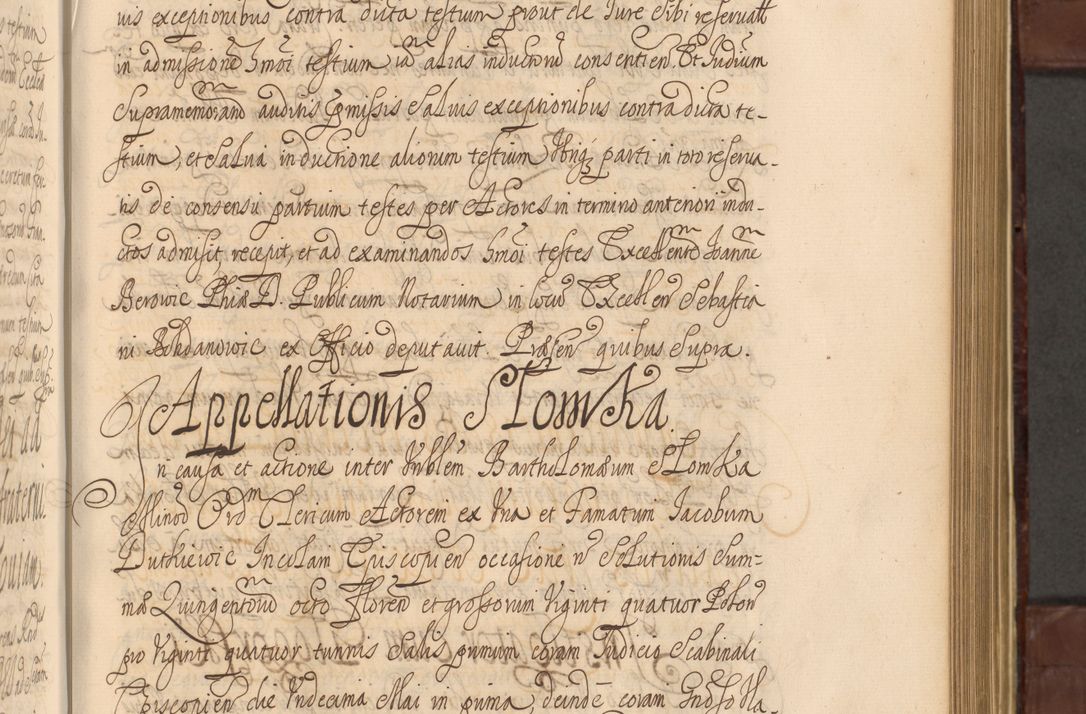 Zdjęcie nr 644 dla obiektu archiwalnego: Acta actorum episcopalium R. D. Andreae Trzebicki ab anno 1670 ad annum 1675 mensem Martinum acticatorum Volumen V