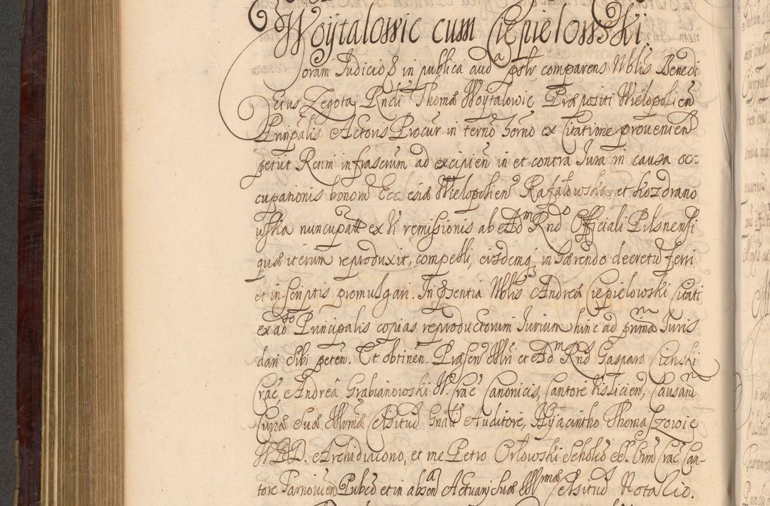 Zdjęcie nr 629 dla obiektu archiwalnego: Acta actorum episcopalium R. D. Andreae Trzebicki ab anno 1670 ad annum 1675 mensem Martinum acticatorum Volumen V