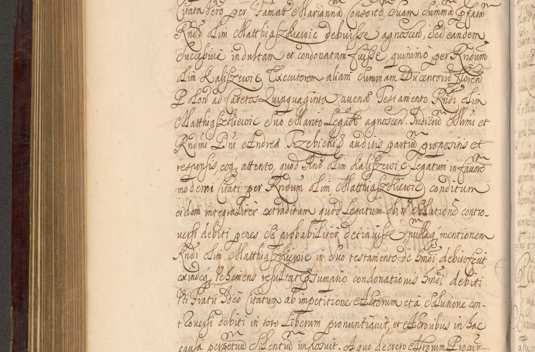 Zdjęcie nr 631 dla obiektu archiwalnego: Acta actorum episcopalium R. D. Andreae Trzebicki ab anno 1670 ad annum 1675 mensem Martinum acticatorum Volumen V