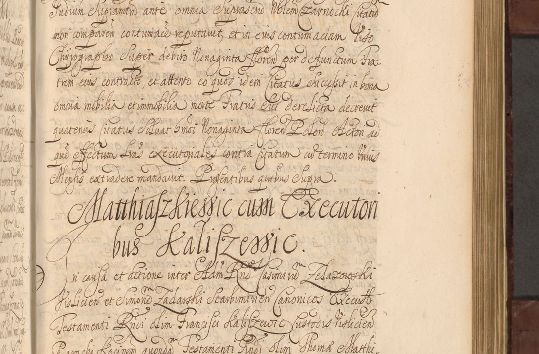 Zdjęcie nr 630 dla obiektu archiwalnego: Acta actorum episcopalium R. D. Andreae Trzebicki ab anno 1670 ad annum 1675 mensem Martinum acticatorum Volumen V