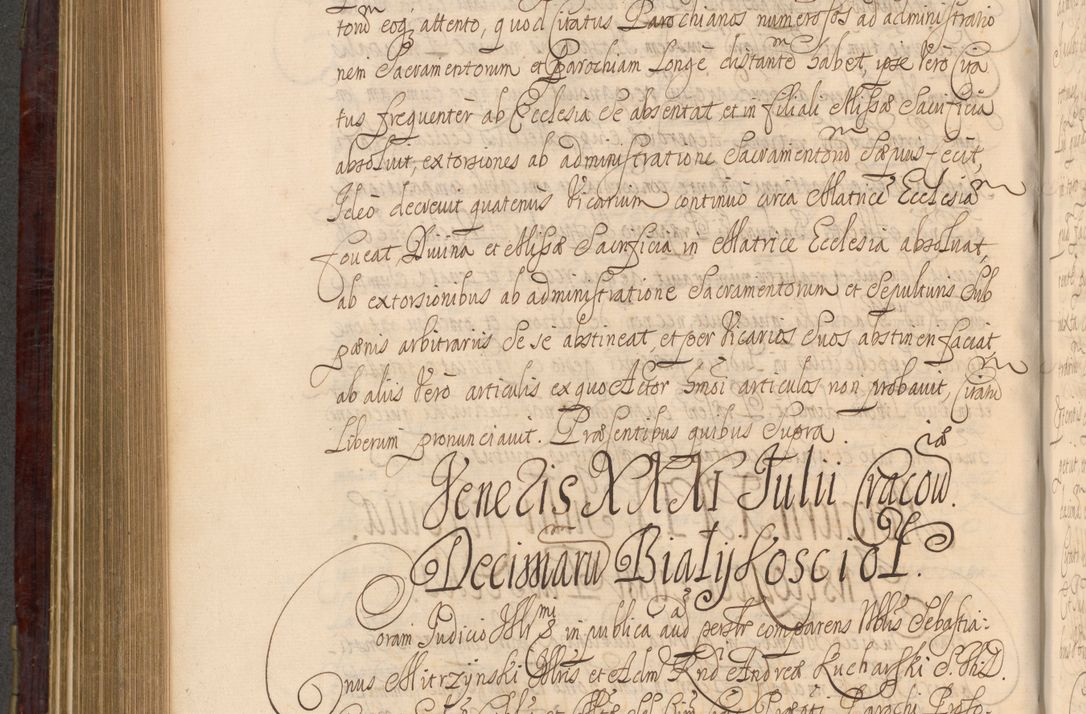 Zdjęcie nr 615 dla obiektu archiwalnego: Acta actorum episcopalium R. D. Andreae Trzebicki ab anno 1670 ad annum 1675 mensem Martinum acticatorum Volumen V