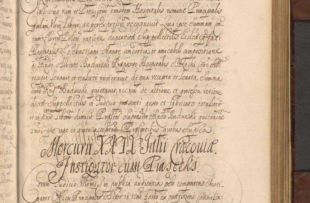 Zdjęcie nr 614 dla obiektu archiwalnego: Acta actorum episcopalium R. D. Andreae Trzebicki ab anno 1670 ad annum 1675 mensem Martinum acticatorum Volumen V
