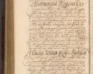 Zdjęcie nr 611 dla obiektu archiwalnego: Acta actorum episcopalium R. D. Andreae Trzebicki ab anno 1670 ad annum 1675 mensem Martinum acticatorum Volumen V