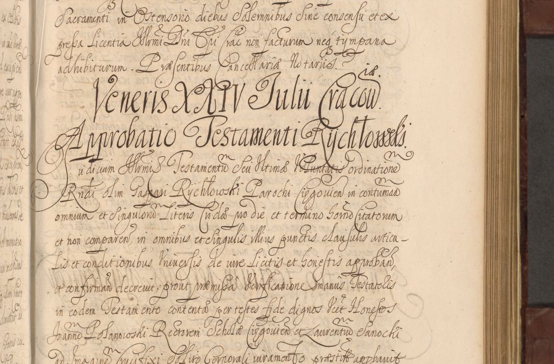 Zdjęcie nr 610 dla obiektu archiwalnego: Acta actorum episcopalium R. D. Andreae Trzebicki ab anno 1670 ad annum 1675 mensem Martinum acticatorum Volumen V
