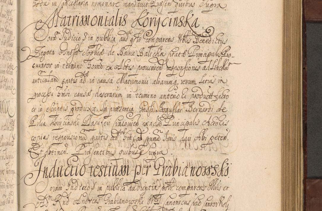 Zdjęcie nr 604 dla obiektu archiwalnego: Acta actorum episcopalium R. D. Andreae Trzebicki ab anno 1670 ad annum 1675 mensem Martinum acticatorum Volumen V