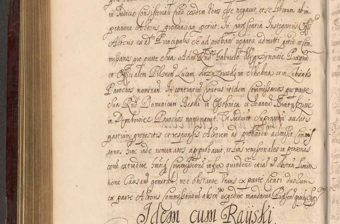 Zdjęcie nr 597 dla obiektu archiwalnego: Acta actorum episcopalium R. D. Andreae Trzebicki ab anno 1670 ad annum 1675 mensem Martinum acticatorum Volumen V