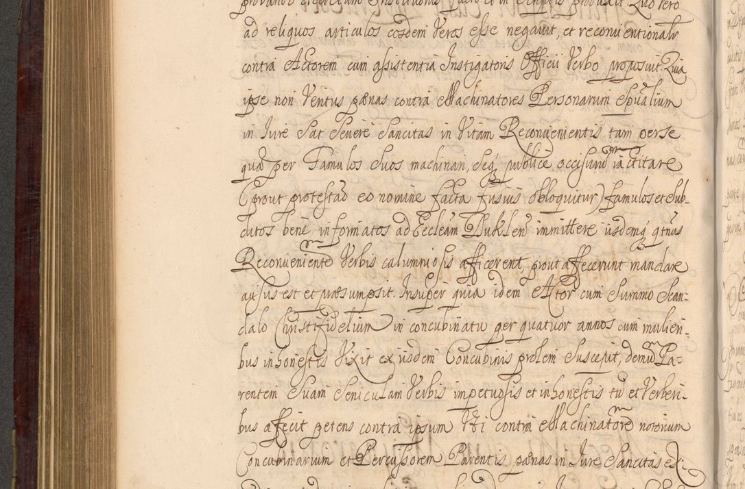 Zdjęcie nr 595 dla obiektu archiwalnego: Acta actorum episcopalium R. D. Andreae Trzebicki ab anno 1670 ad annum 1675 mensem Martinum acticatorum Volumen V