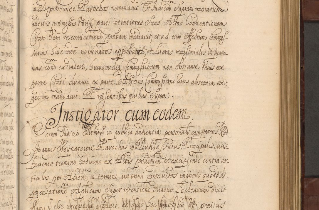 Zdjęcie nr 596 dla obiektu archiwalnego: Acta actorum episcopalium R. D. Andreae Trzebicki ab anno 1670 ad annum 1675 mensem Martinum acticatorum Volumen V