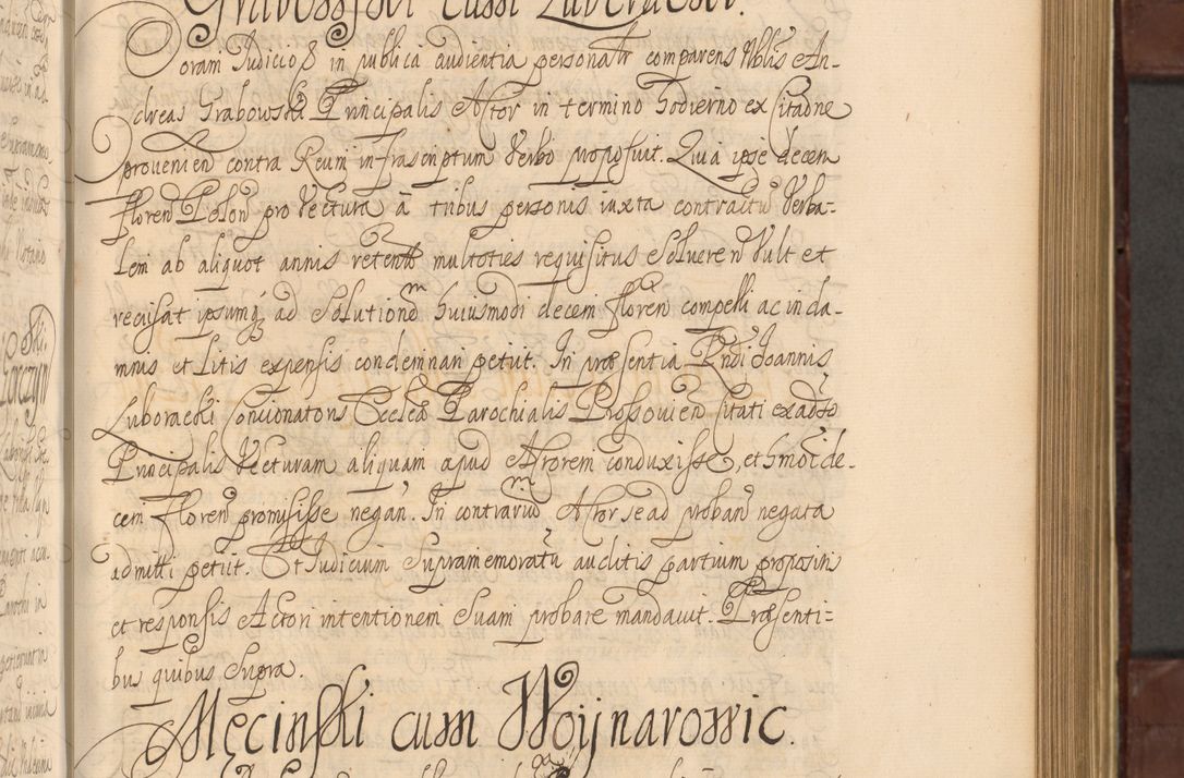 Zdjęcie nr 594 dla obiektu archiwalnego: Acta actorum episcopalium R. D. Andreae Trzebicki ab anno 1670 ad annum 1675 mensem Martinum acticatorum Volumen V