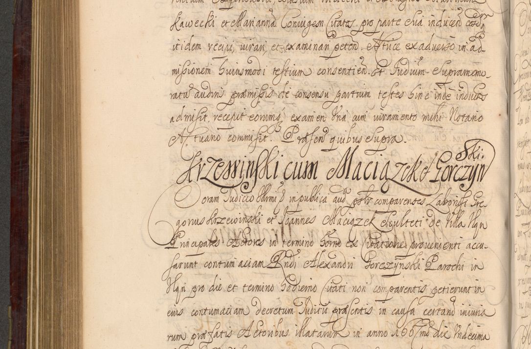 Zdjęcie nr 593 dla obiektu archiwalnego: Acta actorum episcopalium R. D. Andreae Trzebicki ab anno 1670 ad annum 1675 mensem Martinum acticatorum Volumen V