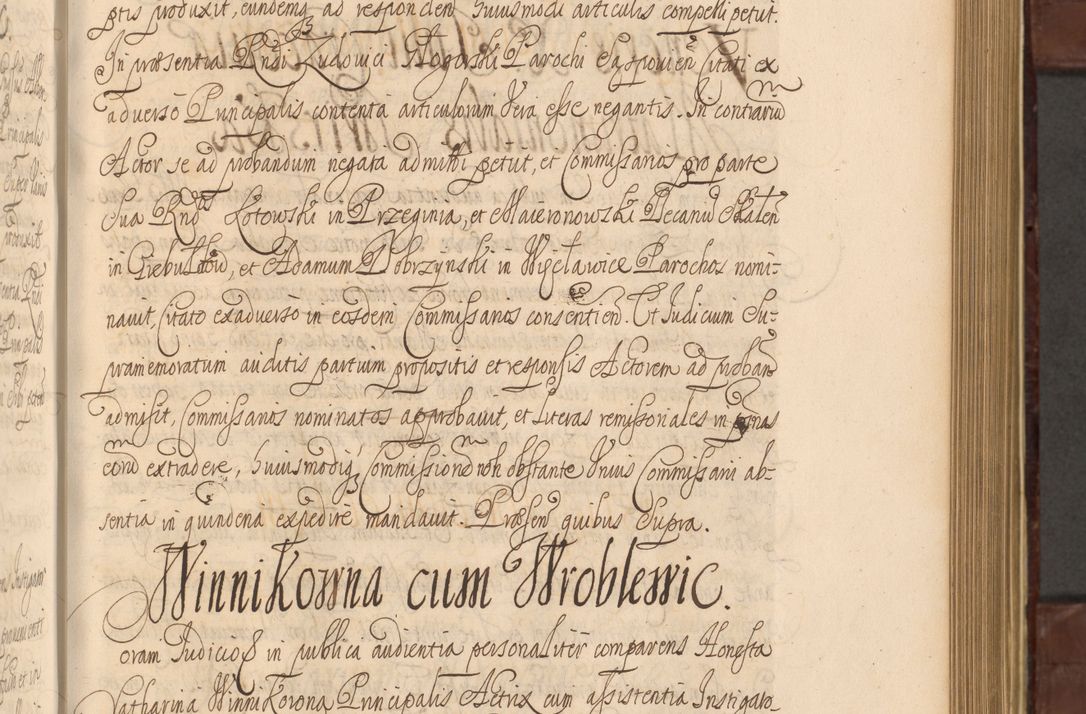 Zdjęcie nr 582 dla obiektu archiwalnego: Acta actorum episcopalium R. D. Andreae Trzebicki ab anno 1670 ad annum 1675 mensem Martinum acticatorum Volumen V