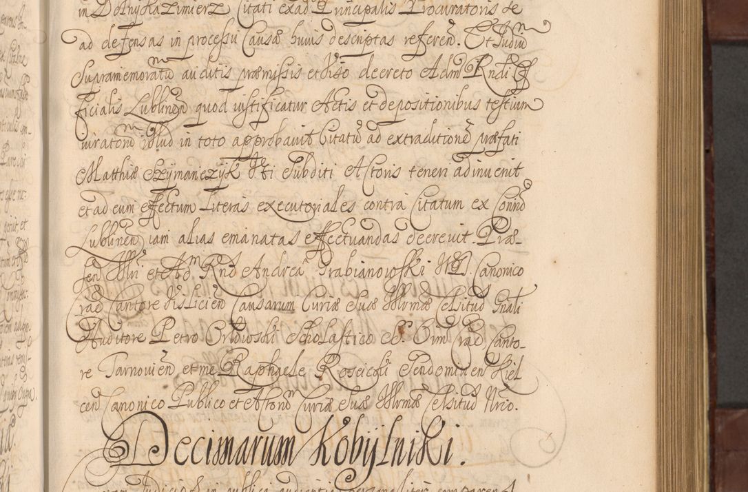 Zdjęcie nr 560 dla obiektu archiwalnego: Acta actorum episcopalium R. D. Andreae Trzebicki ab anno 1670 ad annum 1675 mensem Martinum acticatorum Volumen V