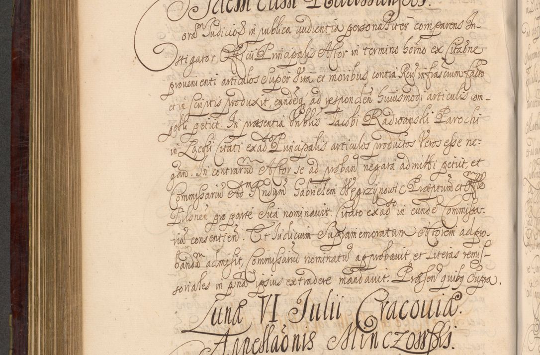 Zdjęcie nr 559 dla obiektu archiwalnego: Acta actorum episcopalium R. D. Andreae Trzebicki ab anno 1670 ad annum 1675 mensem Martinum acticatorum Volumen V