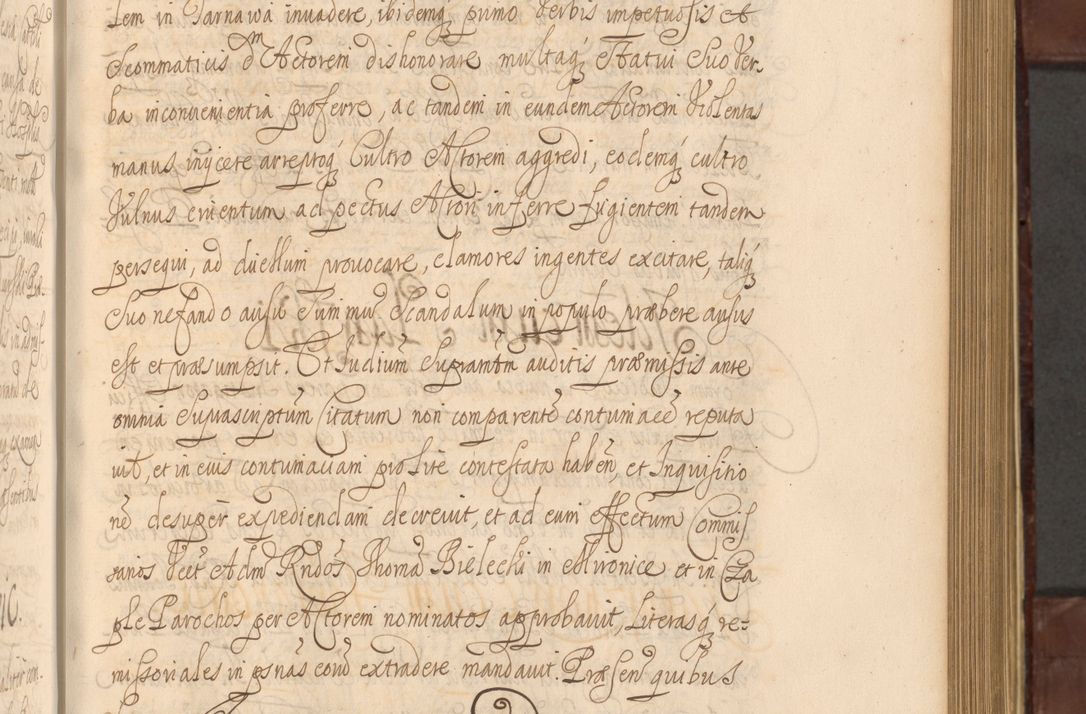 Zdjęcie nr 556 dla obiektu archiwalnego: Acta actorum episcopalium R. D. Andreae Trzebicki ab anno 1670 ad annum 1675 mensem Martinum acticatorum Volumen V