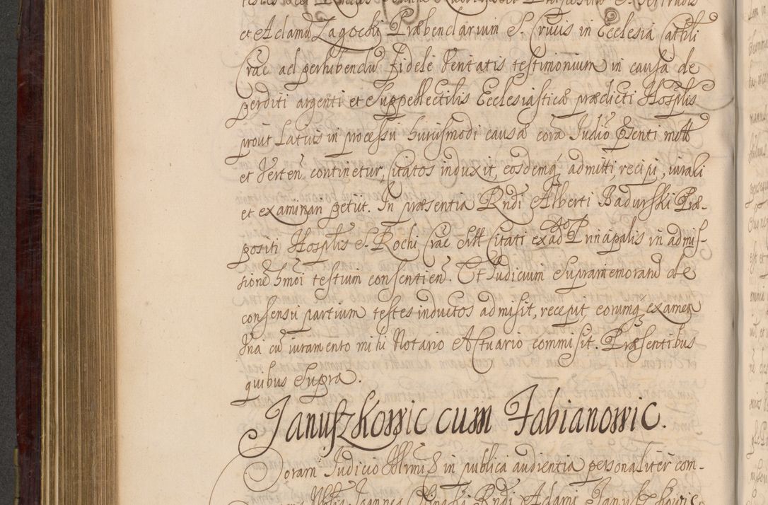 Zdjęcie nr 555 dla obiektu archiwalnego: Acta actorum episcopalium R. D. Andreae Trzebicki ab anno 1670 ad annum 1675 mensem Martinum acticatorum Volumen V