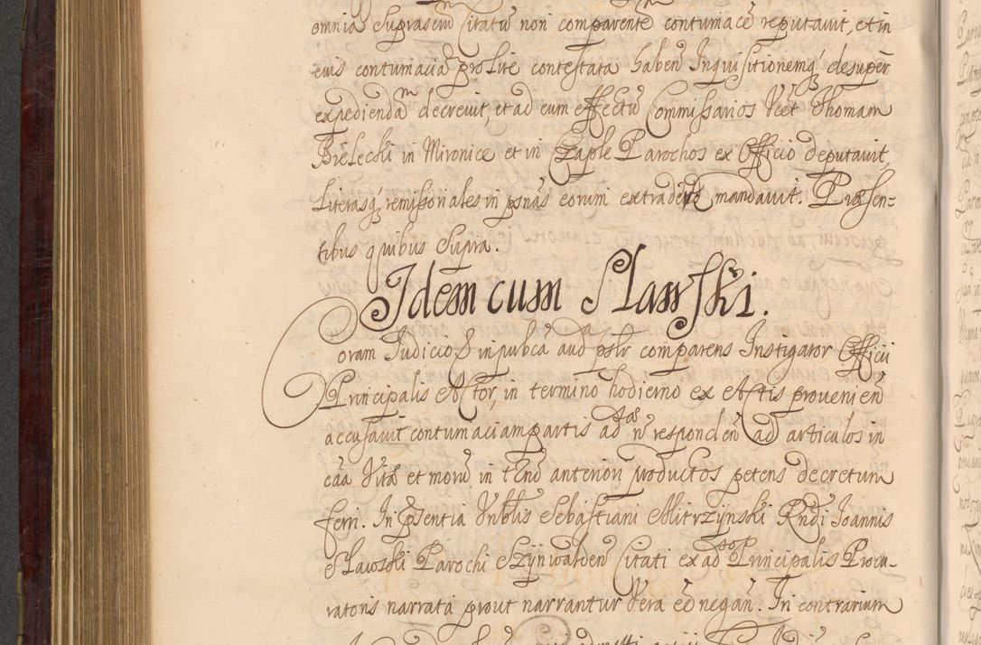 Zdjęcie nr 557 dla obiektu archiwalnego: Acta actorum episcopalium R. D. Andreae Trzebicki ab anno 1670 ad annum 1675 mensem Martinum acticatorum Volumen V