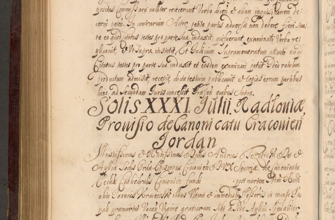 Zdjęcie nr 943 dla obiektu archiwalnego: Acta actorum episcopalium R. D. Andreae Trzebicki ab anno 1670 ad annum 1675 mensem Martinum acticatorum Volumen V