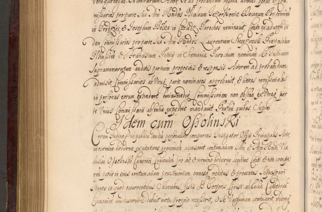 Zdjęcie nr 935 dla obiektu archiwalnego: Acta actorum episcopalium R. D. Andreae Trzebicki ab anno 1670 ad annum 1675 mensem Martinum acticatorum Volumen V