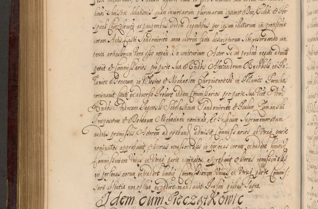 Zdjęcie nr 933 dla obiektu archiwalnego: Acta actorum episcopalium R. D. Andreae Trzebicki ab anno 1670 ad annum 1675 mensem Martinum acticatorum Volumen V