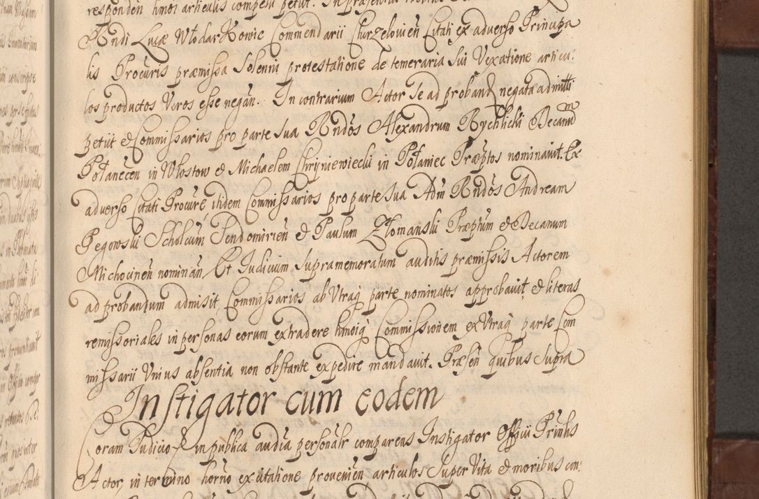 Zdjęcie nr 932 dla obiektu archiwalnego: Acta actorum episcopalium R. D. Andreae Trzebicki ab anno 1670 ad annum 1675 mensem Martinum acticatorum Volumen V