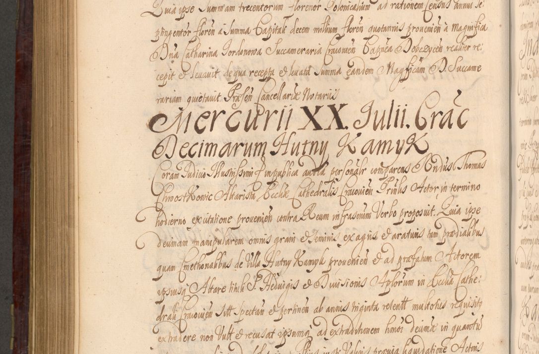 Zdjęcie nr 927 dla obiektu archiwalnego: Acta actorum episcopalium R. D. Andreae Trzebicki ab anno 1670 ad annum 1675 mensem Martinum acticatorum Volumen V