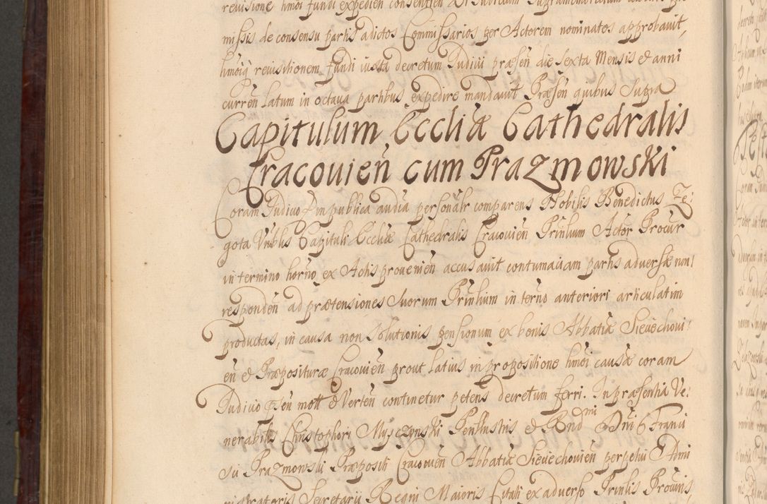 Zdjęcie nr 929 dla obiektu archiwalnego: Acta actorum episcopalium R. D. Andreae Trzebicki ab anno 1670 ad annum 1675 mensem Martinum acticatorum Volumen V