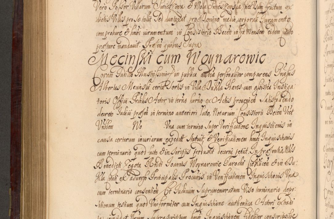 Zdjęcie nr 911 dla obiektu archiwalnego: Acta actorum episcopalium R. D. Andreae Trzebicki ab anno 1670 ad annum 1675 mensem Martinum acticatorum Volumen V