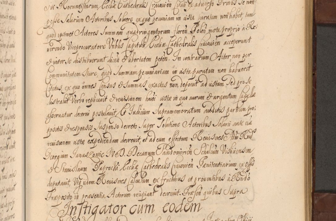 Zdjęcie nr 906 dla obiektu archiwalnego: Acta actorum episcopalium R. D. Andreae Trzebicki ab anno 1670 ad annum 1675 mensem Martinum acticatorum Volumen V