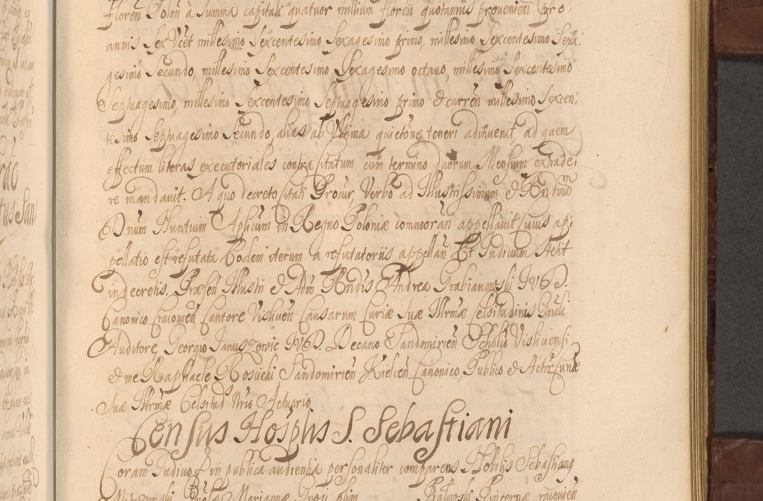 Zdjęcie nr 900 dla obiektu archiwalnego: Acta actorum episcopalium R. D. Andreae Trzebicki ab anno 1670 ad annum 1675 mensem Martinum acticatorum Volumen V
