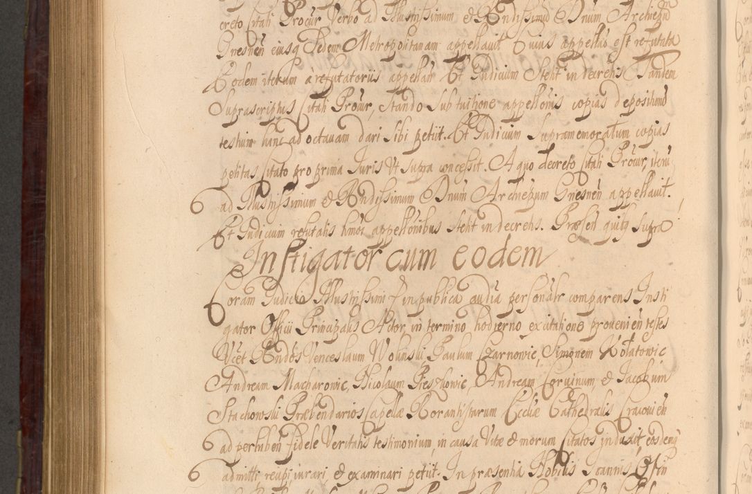 Zdjęcie nr 897 dla obiektu archiwalnego: Acta actorum episcopalium R. D. Andreae Trzebicki ab anno 1670 ad annum 1675 mensem Martinum acticatorum Volumen V