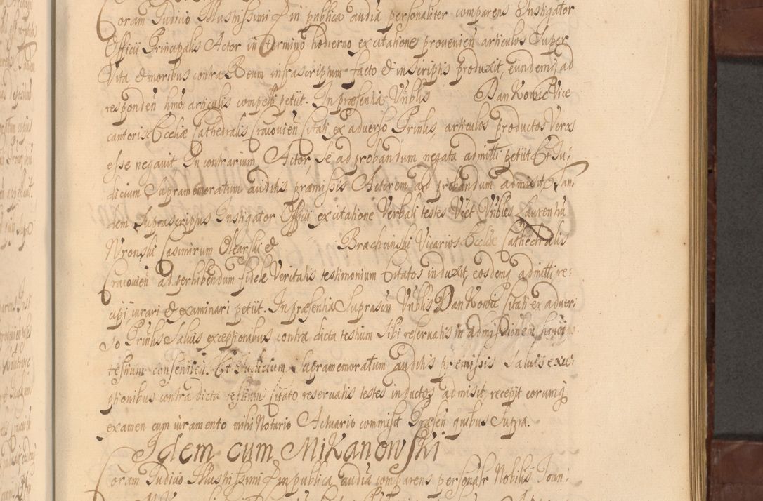 Zdjęcie nr 898 dla obiektu archiwalnego: Acta actorum episcopalium R. D. Andreae Trzebicki ab anno 1670 ad annum 1675 mensem Martinum acticatorum Volumen V