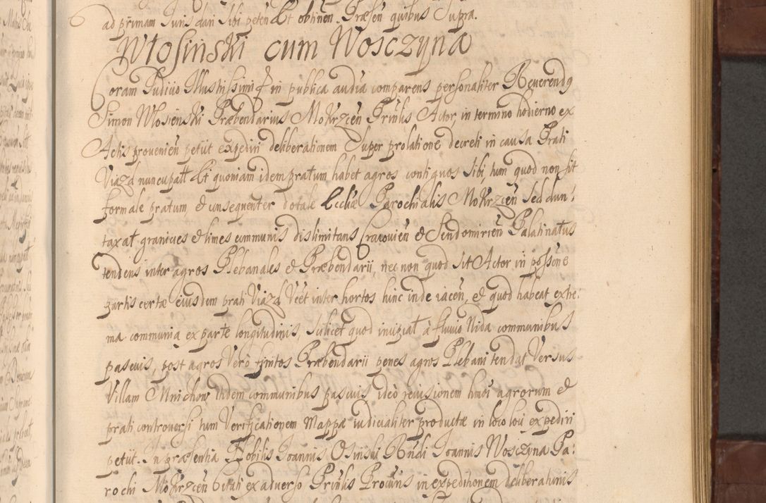 Zdjęcie nr 894 dla obiektu archiwalnego: Acta actorum episcopalium R. D. Andreae Trzebicki ab anno 1670 ad annum 1675 mensem Martinum acticatorum Volumen V