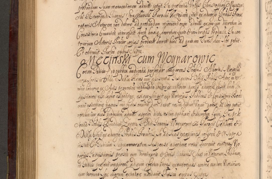 Zdjęcie nr 887 dla obiektu archiwalnego: Acta actorum episcopalium R. D. Andreae Trzebicki ab anno 1670 ad annum 1675 mensem Martinum acticatorum Volumen V