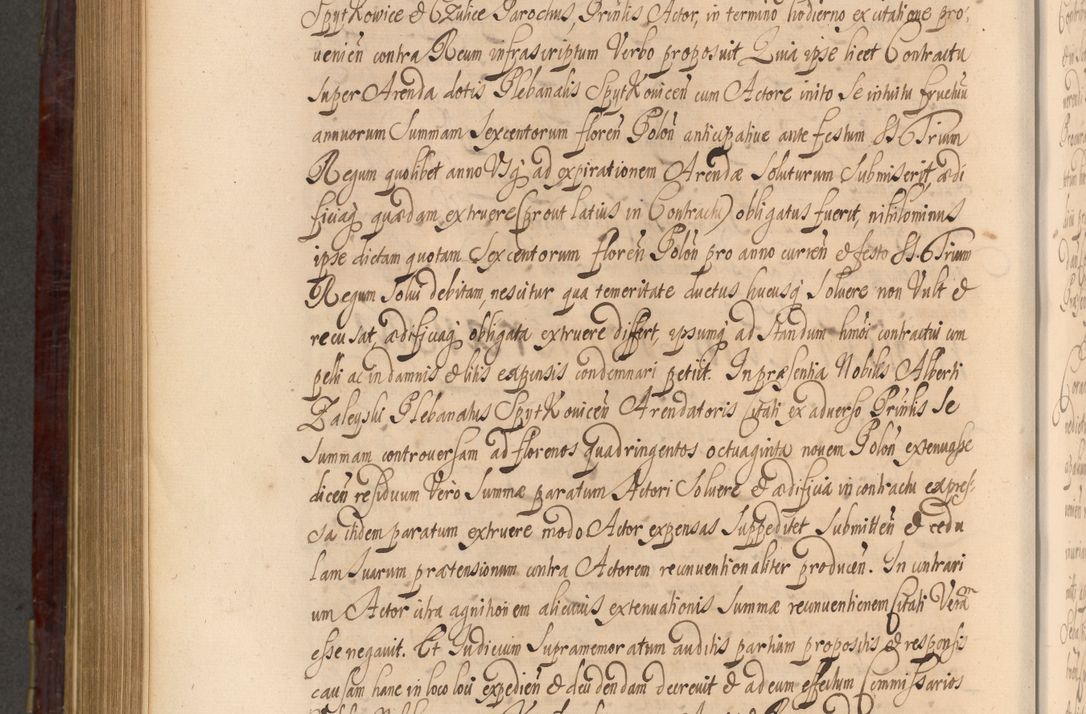 Zdjęcie nr 885 dla obiektu archiwalnego: Acta actorum episcopalium R. D. Andreae Trzebicki ab anno 1670 ad annum 1675 mensem Martinum acticatorum Volumen V