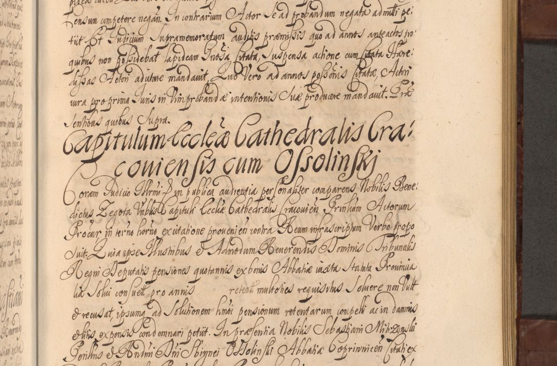 Zdjęcie nr 882 dla obiektu archiwalnego: Acta actorum episcopalium R. D. Andreae Trzebicki ab anno 1670 ad annum 1675 mensem Martinum acticatorum Volumen V