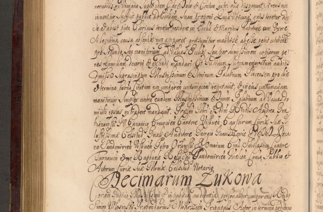 Zdjęcie nr 879 dla obiektu archiwalnego: Acta actorum episcopalium R. D. Andreae Trzebicki ab anno 1670 ad annum 1675 mensem Martinum acticatorum Volumen V