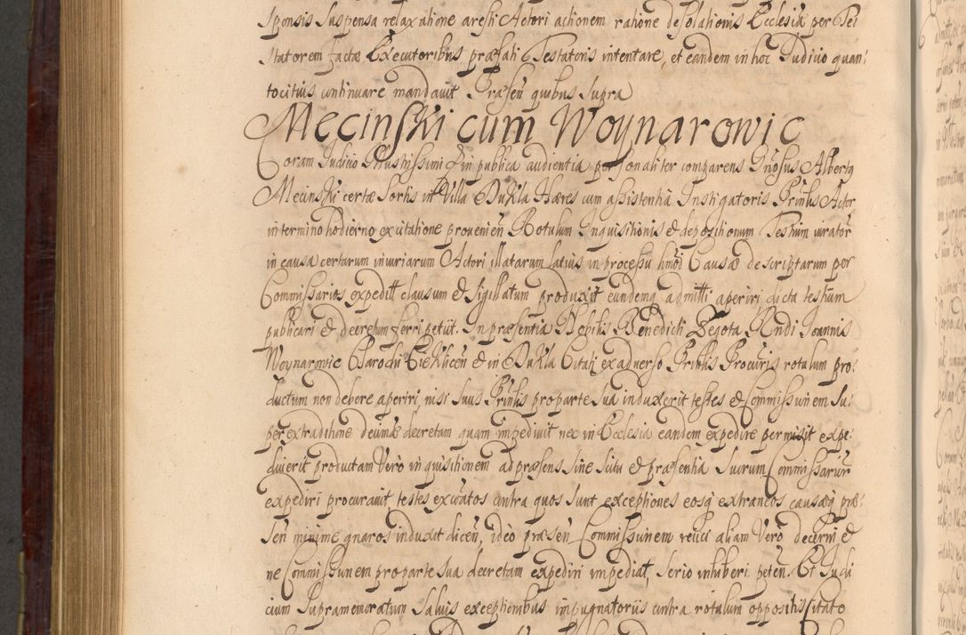 Zdjęcie nr 871 dla obiektu archiwalnego: Acta actorum episcopalium R. D. Andreae Trzebicki ab anno 1670 ad annum 1675 mensem Martinum acticatorum Volumen V