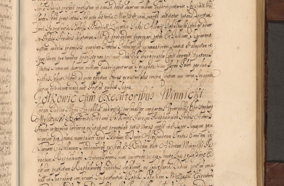 Zdjęcie nr 870 dla obiektu archiwalnego: Acta actorum episcopalium R. D. Andreae Trzebicki ab anno 1670 ad annum 1675 mensem Martinum acticatorum Volumen V