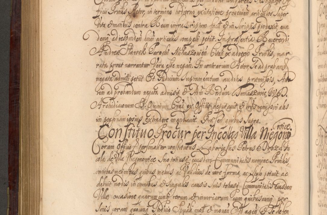 Zdjęcie nr 861 dla obiektu archiwalnego: Acta actorum episcopalium R. D. Andreae Trzebicki ab anno 1670 ad annum 1675 mensem Martinum acticatorum Volumen V