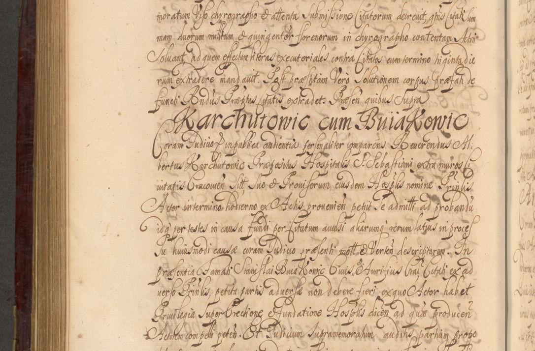 Zdjęcie nr 857 dla obiektu archiwalnego: Acta actorum episcopalium R. D. Andreae Trzebicki ab anno 1670 ad annum 1675 mensem Martinum acticatorum Volumen V