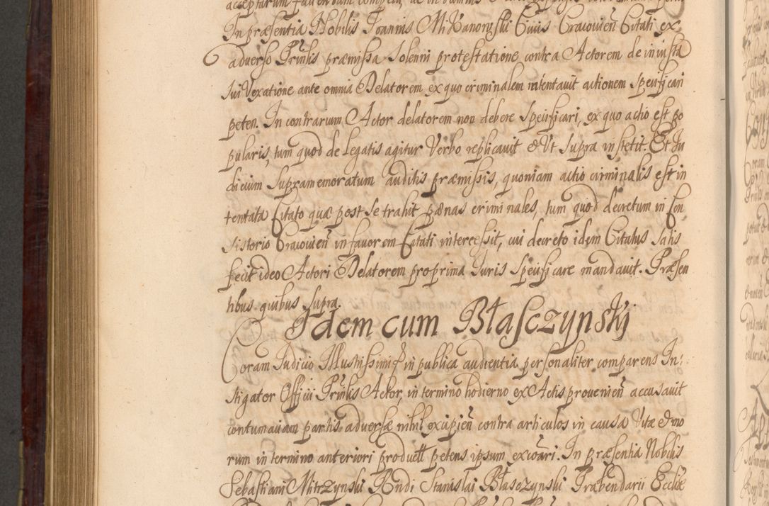 Zdjęcie nr 853 dla obiektu archiwalnego: Acta actorum episcopalium R. D. Andreae Trzebicki ab anno 1670 ad annum 1675 mensem Martinum acticatorum Volumen V
