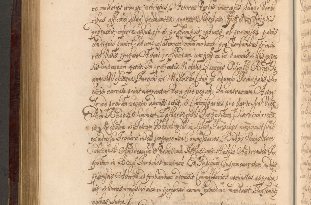 Zdjęcie nr 851 dla obiektu archiwalnego: Acta actorum episcopalium R. D. Andreae Trzebicki ab anno 1670 ad annum 1675 mensem Martinum acticatorum Volumen V